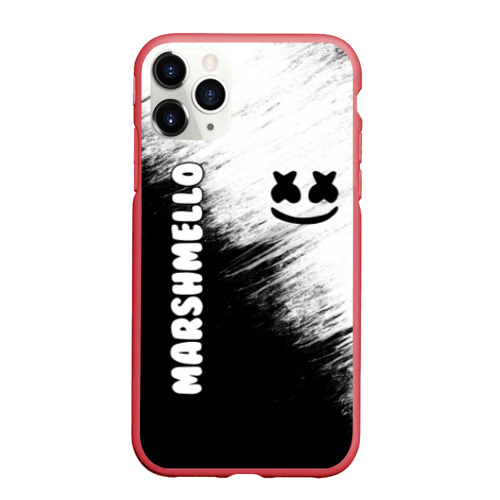 Чехол для iPhone 11 Pro Max матовый Marshmello 3 Фото 01 Чехол для iPhone 11 Pro Max матовый Marshmello 3 Фото 01