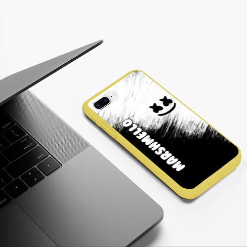 Чехол для iPhone 7/8 Plus матовый Marshmello 3 Фото 01 Чехол для iPhone 7/8 Plus матовый Marshmello 3 Фото 01