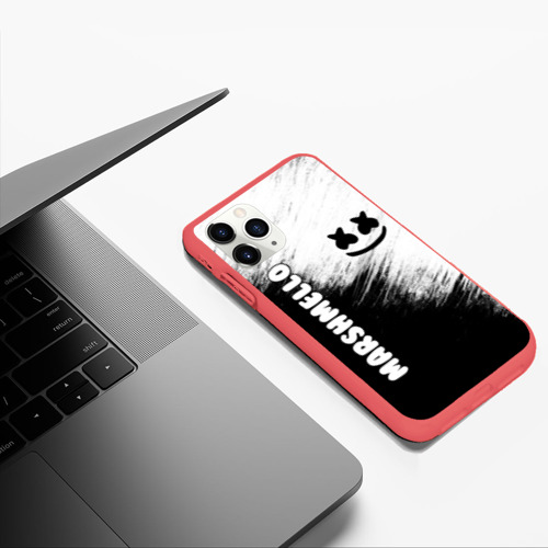 Чехол для iPhone 11 Pro Max матовый Marshmello 3 Фото 01 Чехол для iPhone 11 Pro Max матовый Marshmello 3 Фото 01