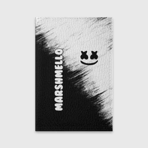 Обложка для паспорта матовая кожа Marshmello 3 Фото 01 Обложка для паспорта матовая кожа Marshmello 3 Фото 01