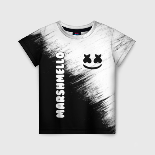 Детская футболка 3D Marshmello 3 Фото 01 Детская футболка 3D Marshmello 3 Фото 01
