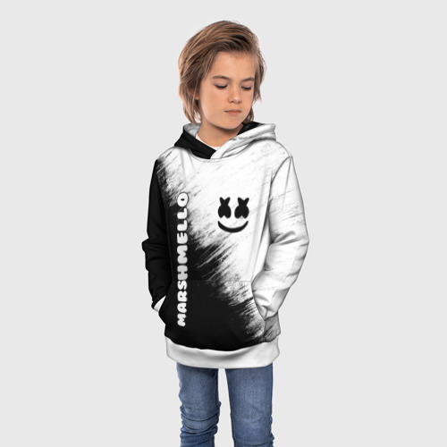 Детская толстовка 3D Marshmello 3 Фото 01 Детская толстовка 3D Marshmello 3 Фото 01