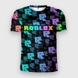 Мужская футболка 3D Slim Roblox