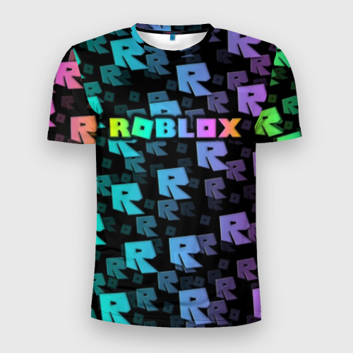 Мужская футболка 3D Slim Roblox, цвет 3D печать