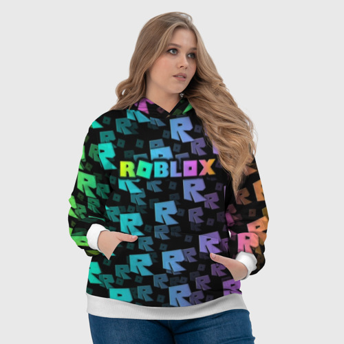 Женская толстовка 3D Roblox, цвет 3D печать - фото 6