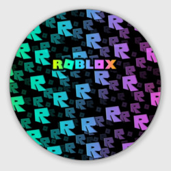 Круглый коврик для мышки Roblox