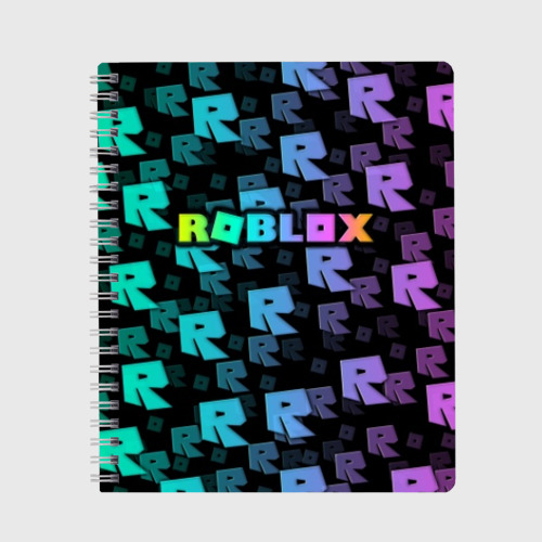 Тетрадь Roblox, цвет клетка