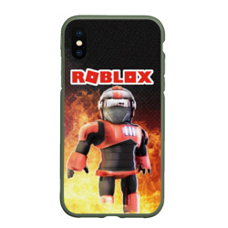 Чехол для iPhone XS Max матовый Roblox