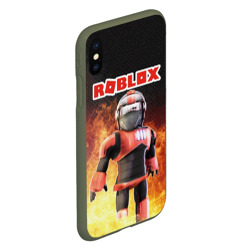 Чехол для iPhone XS Max матовый Roblox - фото 2