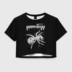 Женская футболка Crop-top 3D The Prodigy The Ant