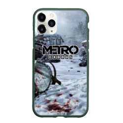 Чехол для iPhone 11 Pro матовый Metro Exodus