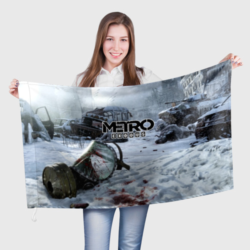 Флаг 3D Metro Exodus