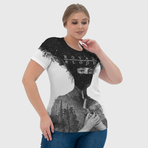 Женская футболка 3D Royal Blood, цвет 3D печать - фото 6