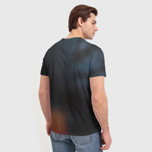 Мужская футболка 3D Геральт Ведьмак, цвет 3D печать - фото 4
