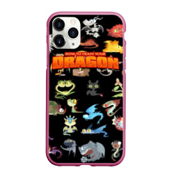 Чехол для iPhone 11 Pro Max матовый How to Train Your Dragon