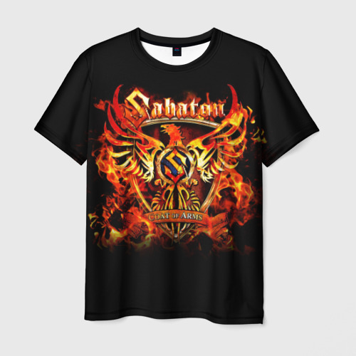 Мужская футболка 3D Sabaton Фото 01 Мужская футболка 3D Sabaton Фото 01