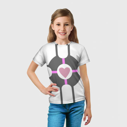Детская футболка 3D Куб Компаньон, цвет 3D печать - фото 5