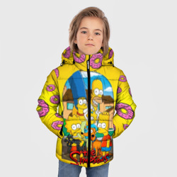 Зимняя куртка для мальчиков 3D Симпсоны 2 - фото 2