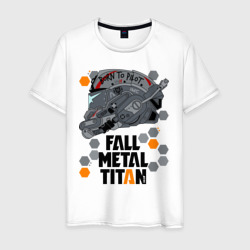 Titanfall – Мужская футболка хлопок с принтом купить со скидкой в -20%