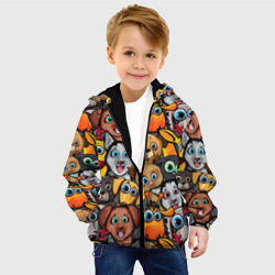 Детская куртка 3D Веселые собаки - фото 2