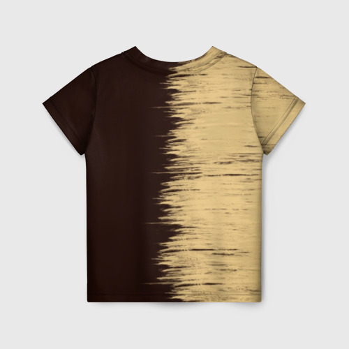 Детская футболка 3D Черный Клевер (Черный Бык) 2, цвет 3D печать - фото 2