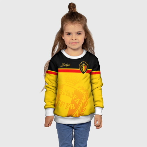 Детский свитшот 3D Бельгия, цвет 3D печать - фото 7