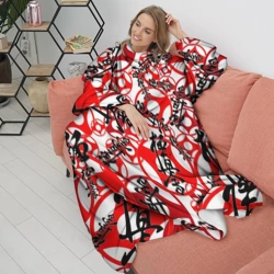 Плед с рукавами Каратэ киокушинкай - эмблемы - фото 2