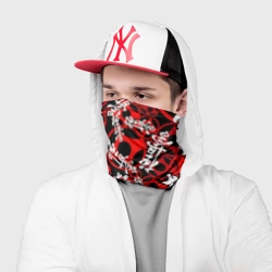 Бандана-труба 3D Каратэ киокушинкай паттерн - фото 2