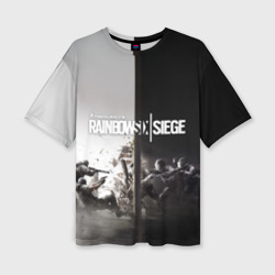 Женская футболка oversize 3D Tom Clancy’s Rainbow Six Siege