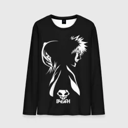 Мужской лонгслив 3D Bleach minimal