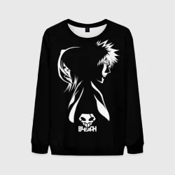Мужской свитшот 3D Bleach minimal