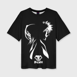 Женская футболка oversize 3D Bleach minimal