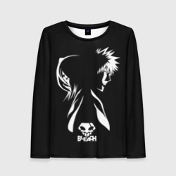 Женский лонгслив 3D Bleach minimal