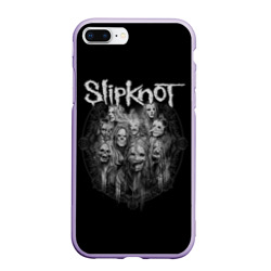 Чехол для iPhone 7Plus/8 Plus матовый Slipknot