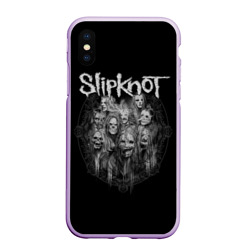 Чехол для iPhone XS Max матовый Slipknot