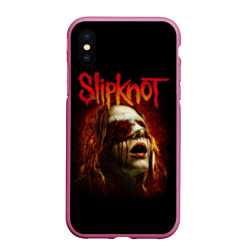 Чехол для iPhone XS Max матовый Slipknot