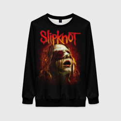 Женский свитшот 3D Slipknot