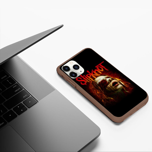 Чехол для iPhone 11 Pro матовый с принтом Slipknot, фото #5