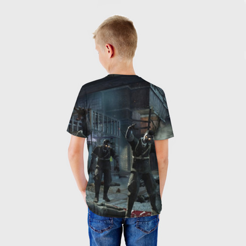 Детская футболка 3D Обитель зла 2, цвет 3D печать - фото 4