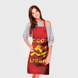 Фартук 3D СССР - серп молот - фото 2