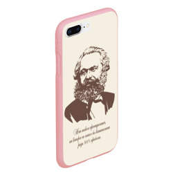 Чехол для iPhone 7Plus/8 Plus матовый Карл Маркс - фото 2
