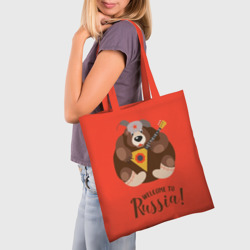 Шоппер 3D Welcome to Russia bear - фото 2