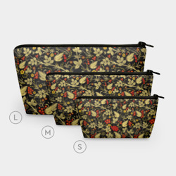 Косметичка 3D Хохлома золотые лебеди - фото 2