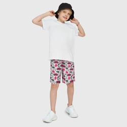 Детские спортивные шорты 3D Русский национальный орнамент - фото 2