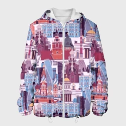 Мужская куртка 3D Москва архитектура