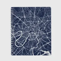 Тетрадь Карта Москвы