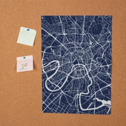 Постер Карта Москвы - фото 2