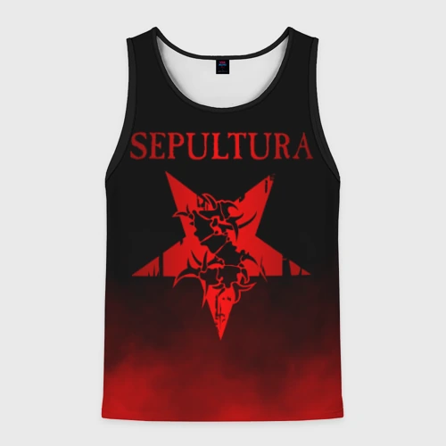 Мужская майка 3D Sepultura