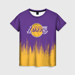 Женская футболка 3D LA Lakers