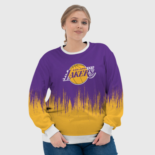 Женский свитшот 3D LA Lakers - фото 6